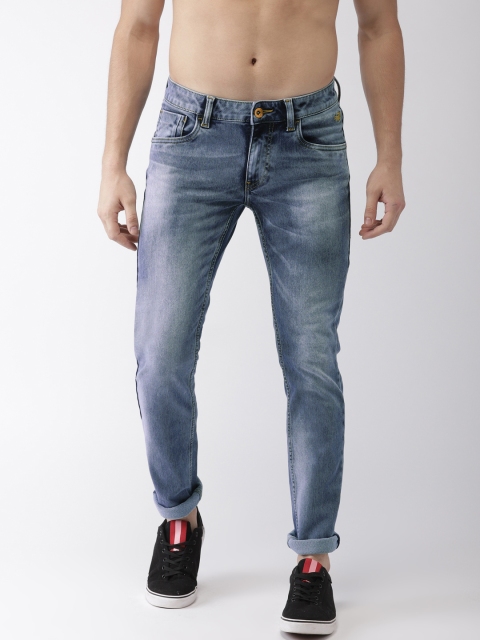 

Flying Machine Men Blue Jackson Skinny Fit Low-Rise Clean Look Stretchable Jeans