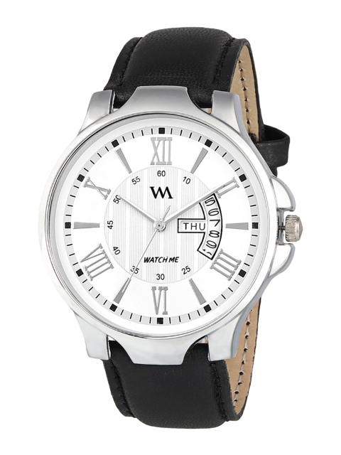 

WM Men White Analogue Watch with Wallet GW-004-DDWM-002p1