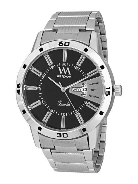 

WM Men Black Analogue Watch with Wallet GW-004-DDWM-017p1