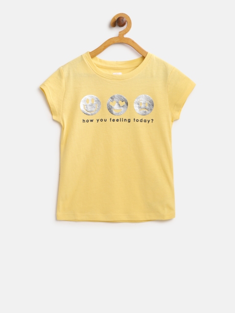 

GAP Girls Graphic Short Sleeve T-shirt, Yellow