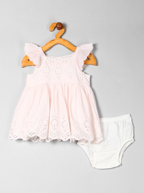 

GAP Baby Girl Eyelet Dress, Pink