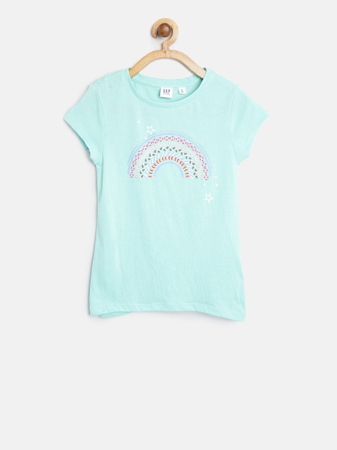 

GAP Girls Blue Short Sleeve T-Shirt