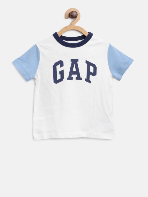 

GAP Boy Logo Short Sleeve T-Shirt, White