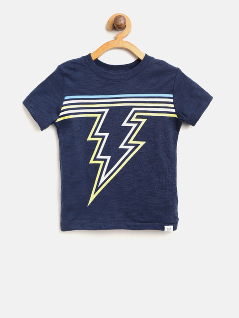 

GAP Boy Short Sleeve Graphic T-Shirt, Navy blue