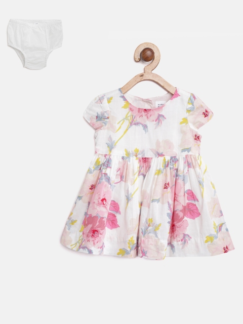 

GAP Baby Girl Floral Dress, Off white