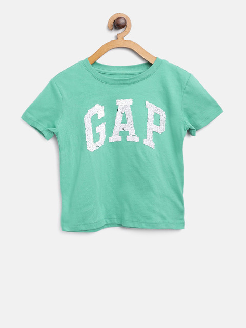 

GAP Girls Graphic Short Sleeve T-Shirt, Green