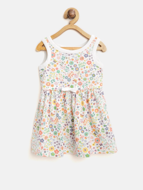 

GAP Girls Sleeveless Bow Tank Dress, White