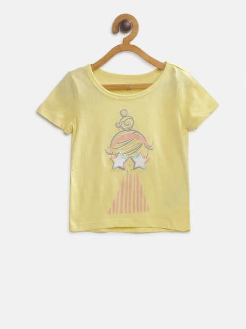 

GAP Girl Short Sleeve T-shirt, Yellow