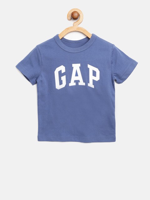 

GAP Boy Logo Short Sleeve T-Shirt, Blue