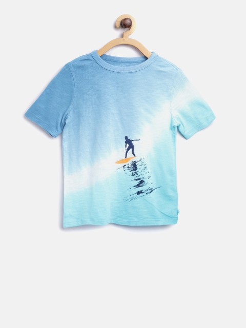 

GAP Boys' Short Sleeve T-shirt, Blue