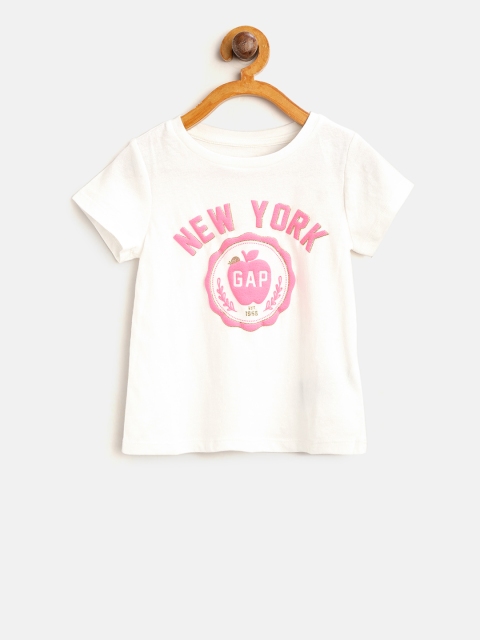 

GAP Girl Graphic T-Shirt, White
