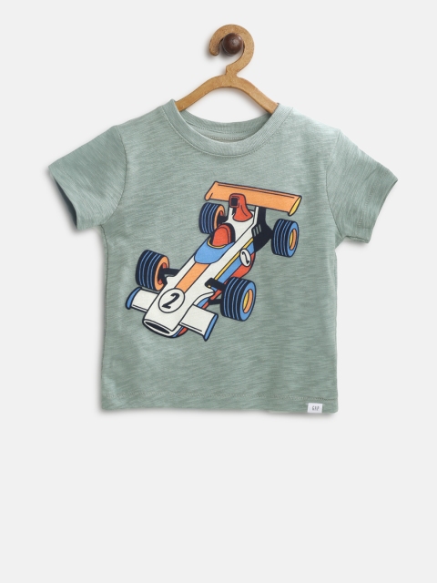 

GAP Boy Graphic Short Sleeve T-shirt, Olive