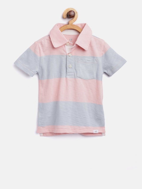 

GAP Boy Polo T-Shirt with Pocket, Pink