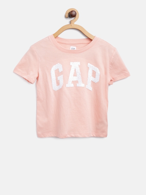 

GAP Girls Graphic Short Sleeve T-Shirt, Pink