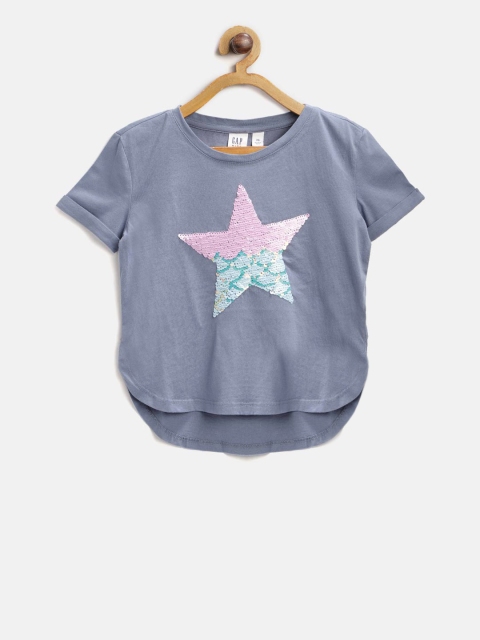 

GAP Girls Graphic Short Sleeve T-Shirt, Blue