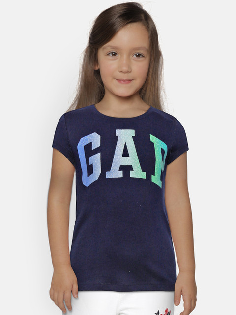 

GAP Girls Graphic Short Sleeve T-Shirt, Navy blue