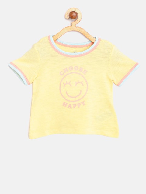 

GAP Girls Graphic Short Sleeve T-Shirt, Yellow