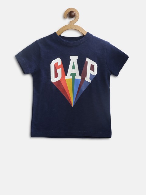 

GAP Boy Logo Short Sleeve T-shirt, Navy blue