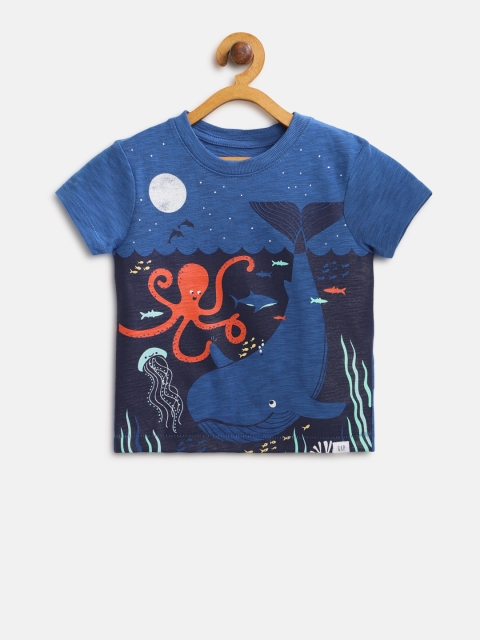 

GAP Boy Graphic Short Sleeve T-shirt, Blue