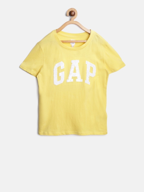 

GAP Girls Graphic Short Sleeve T-shirt, Yellow