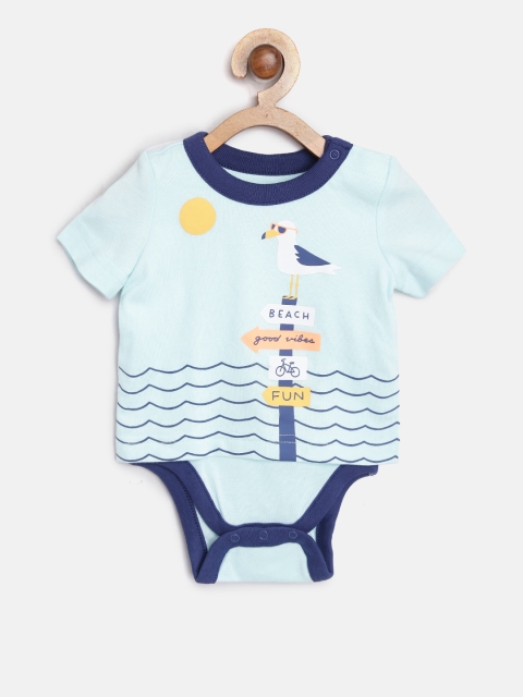 

GAP Baby Boy Graphic Short Sleeve Body Double, Blue