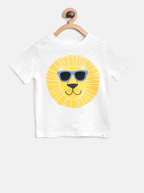 

GAP Boy Short Sleeve Graphic T-Shirt, White