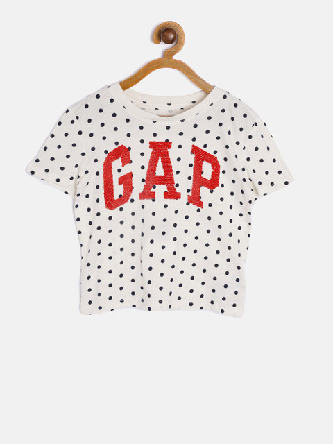 

GAP Girls Graphic Short Sleeve T-shirt, Off white