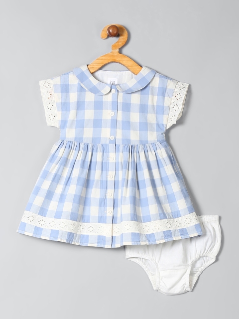 

GAP Girl Gingham Dress, Blue