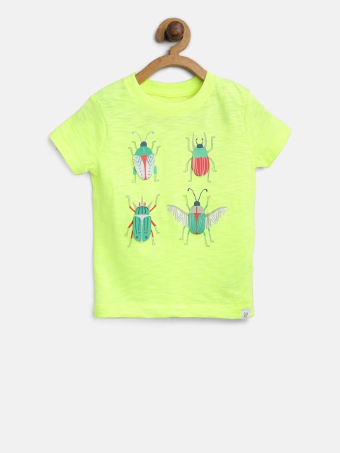 

GAP Boy Graphic Short Sleeve T-Shirt, Fluorescent green