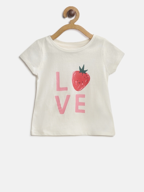 

GAP Girl Graphic T-Shirt, Off white