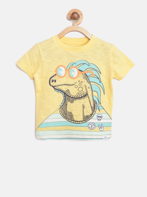 

GAP Boy Graphic Short Sleeve T-Shirt, Yellow