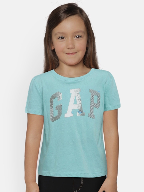 

GAP Girls Graphic Short Sleeve T-shirt, Blue