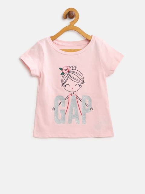 

GAP Girl Graphic T-Shirt, Pink