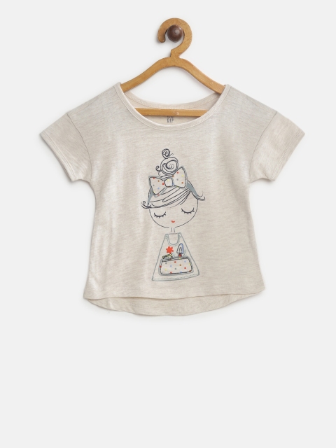 

GAP Girl Love Graphic Short Sleeve T-Shirt, Beige