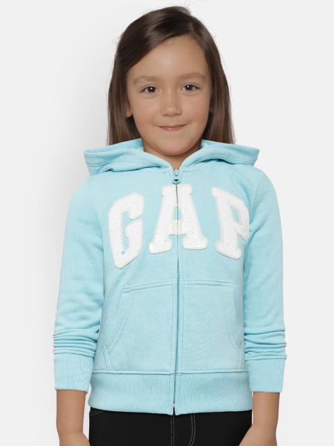 

GAP Girls Logo Hoodie Sweatshirt, Blue