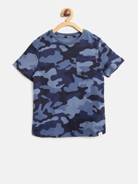 

GAP Boy Short Sleeve T-shirt, Navy blue