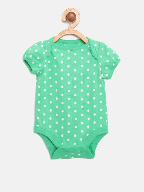 

GAP Baby Girl Short Sleeve Bodysuit, Green