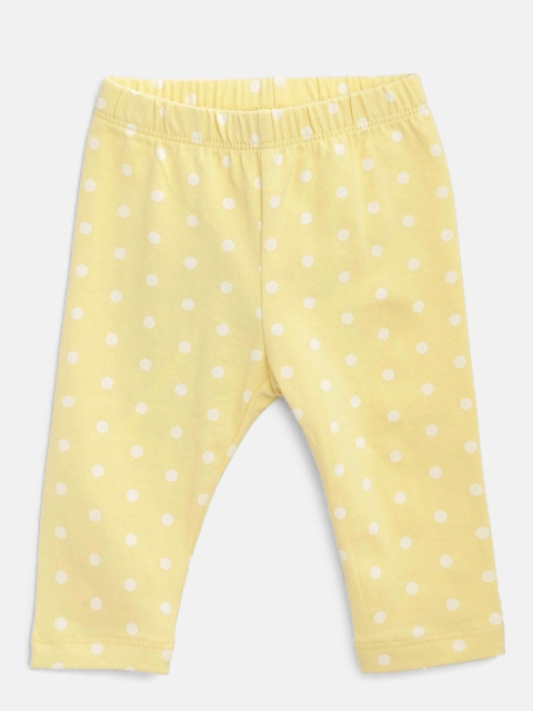 

GAP Baby Girl Print Leggings, Yellow