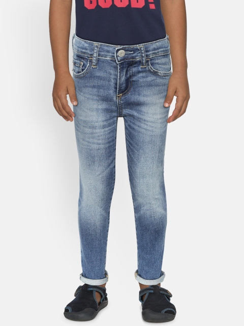 

GAP Boy's Superdenim Skinny Jeans With Fantastiflex, Blue