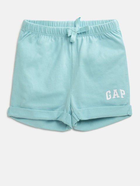 

GAP Baby Girl Pull-On Shorts, Blue