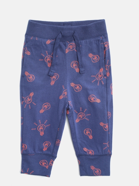 

GAP Baby Boy's Print Pull-On Pants, Navy blue