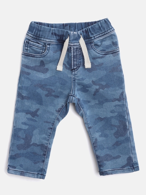 

GAP Baby Boy Superdenim Pull-On Slim Jeans with Fantastiflex, Blue