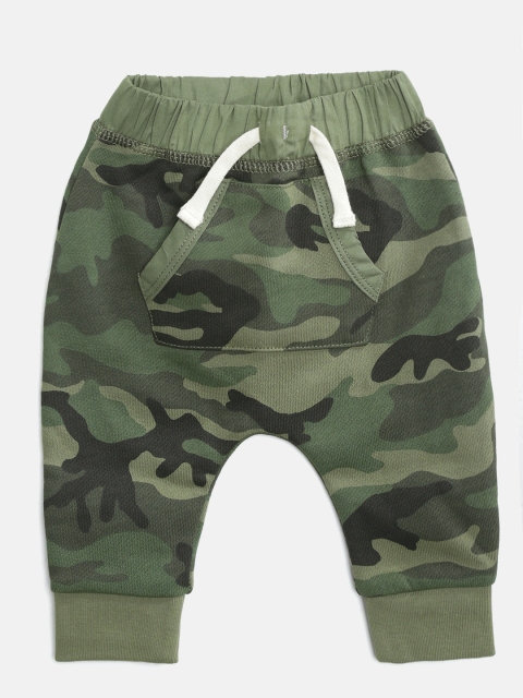 

GAP Baby Boy Camo Pull, Olive