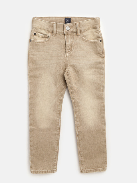 

GAP Boy's Superdenim Slim Khaki Jeans With Fantastiflex