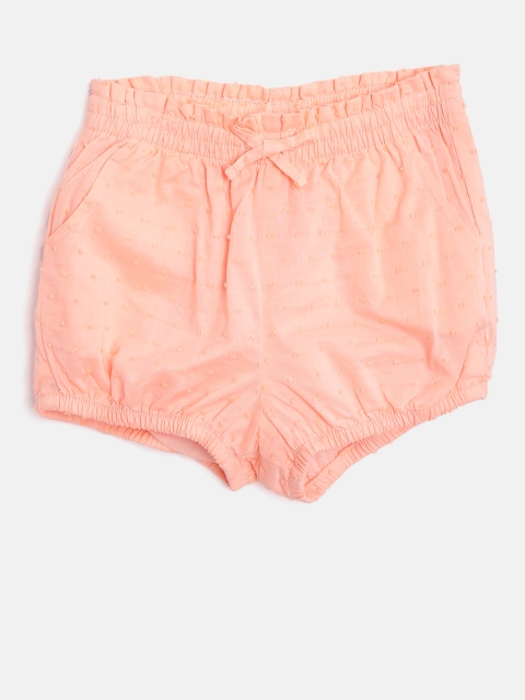 

GAP Girls Swiss-Dot Bubble Shorts, Peach