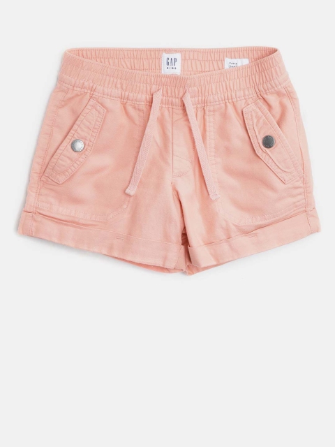 

GAP Girls Cargo Pull-On Shorts, Pink