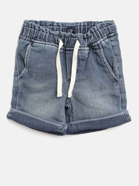 

GAP Girls Superdenim Pull-On Shorts with Fantastiflex, Blue
