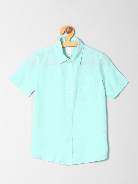 

GAP Men's Uniform Poplin Short Sleeve Shirt, Multi