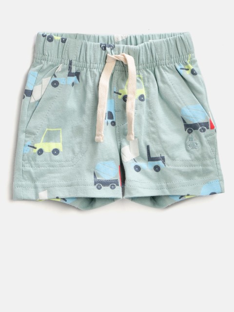 

GAP Baby Boys Print Pull-On Shorts, Green