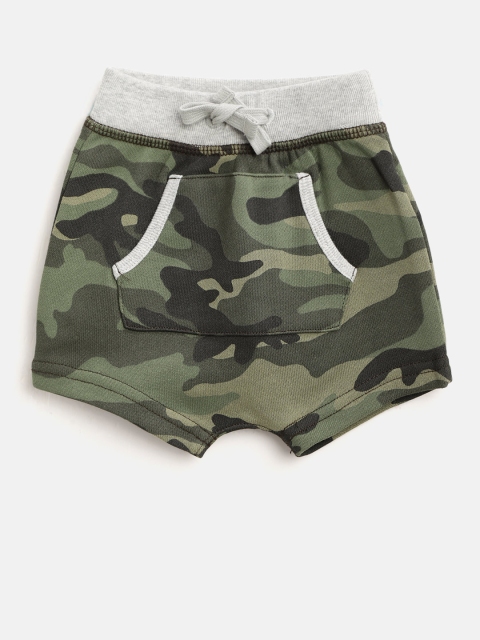 

GAP Baby Boy Camo Shorts, Olive